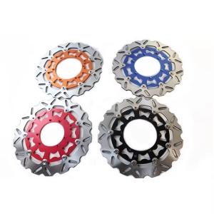 custom colored 320mm supermoto motorcycle front brake disc for KTM EXC SXF